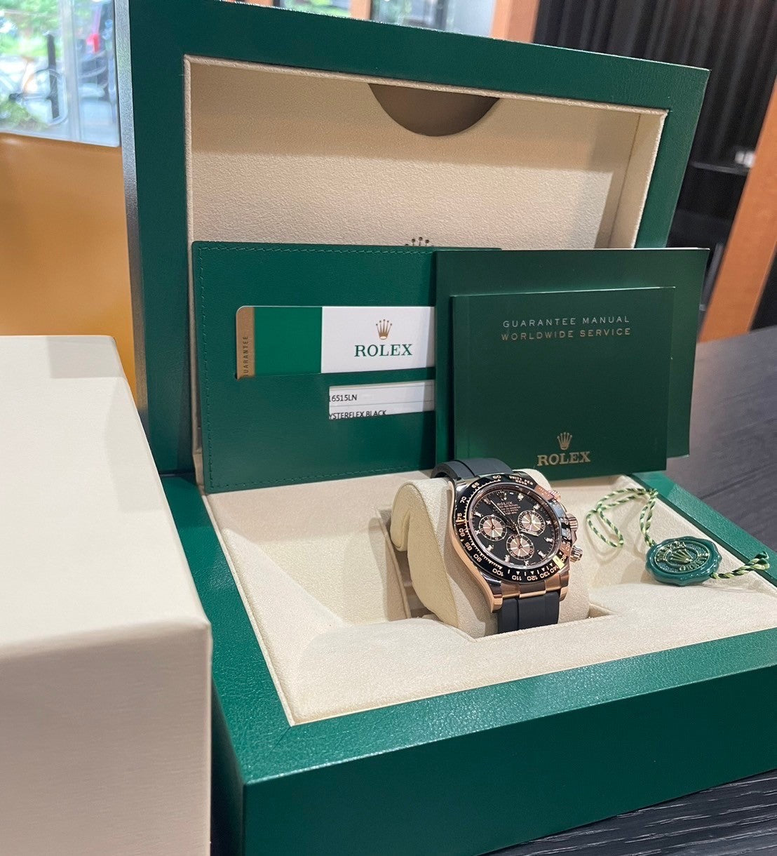 ROLEX(ロレックス)買取強化キャンペーン実施中!赤坂買取migliore(ミリオレ)8月21日 ROLEXデイトナ116151LN買取