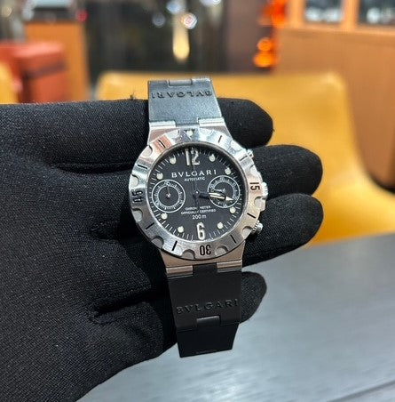 赤坂ブランドウォッチ買取migliore(ミリオレ)11月20日 BVLGARI(ブルガリ)ディアゴノスクーバ クロノグラフSDB38S買取