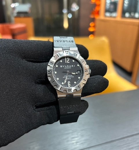 赤坂ブランドウォッチ買取migliore(ミリオレ)1月11日 BVLGARI(ブルガリ)ディアゴノスクーバSD38S買取