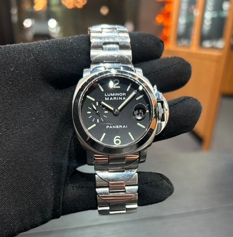 赤坂ブランド腕時計買取migliore(ミリオレ)2月6日 PANERAI(パネライ)ルミノールマリーナPAM00069買取