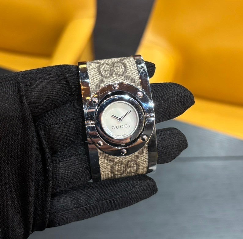 赤坂ブランド腕時計買取migliore(ミリオレ)3月12日 GUCCI(グッチ)チェンジベゼル、トワールバングルウォッチおまとめ買取