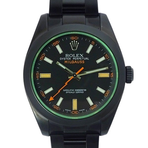 ミルガウス 116400GV G番 PVDコーティングカスタム