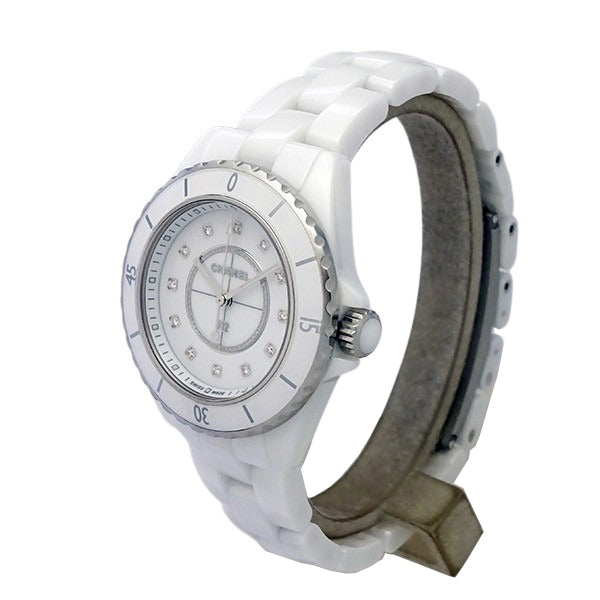 J12 ホワイトセラミック 12Pダイヤ H5703