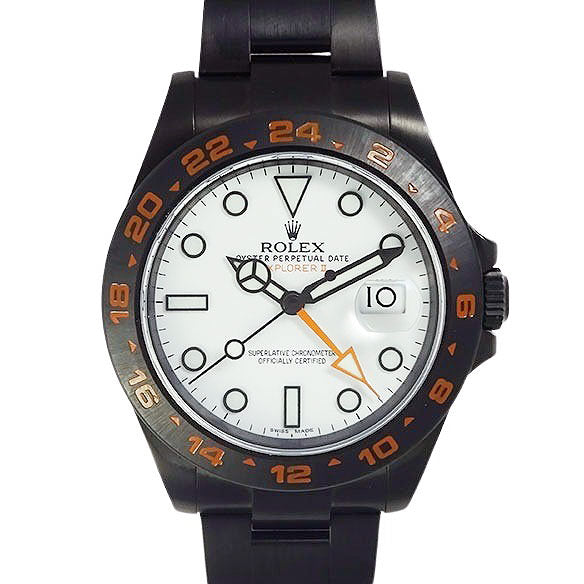 エクスプローラーⅡ 216570 ランダム番 ホワイト文字盤 PVD