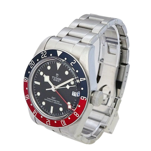 【TUDOR チューダー(チュードル)】ヘリテージ ブラックベイGMT 79830RB【中古】