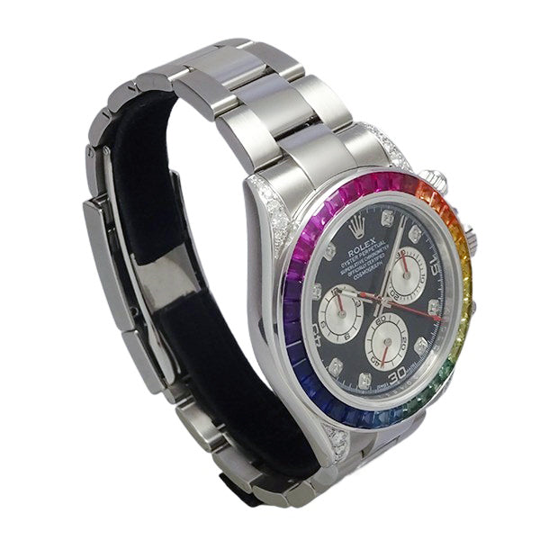 コスモグラフデイトナ 116520ベース レインボーカスタム ダイヤインデックス