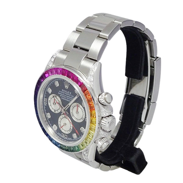 コスモグラフデイトナ 116520ベース レインボーカスタム ダイヤインデックス