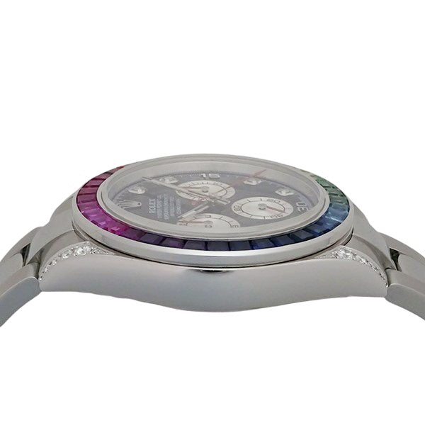 コスモグラフデイトナ 116520ベース レインボーカスタム ダイヤインデックス