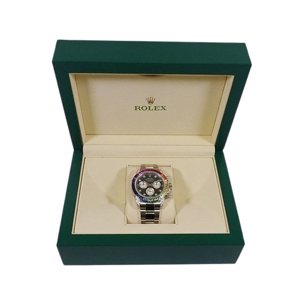 コスモグラフデイトナ 116520ベース レインボーカスタム ダイヤインデックス