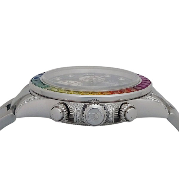コスモグラフデイトナ 116520ベース レインボーカスタム ダイヤインデックス