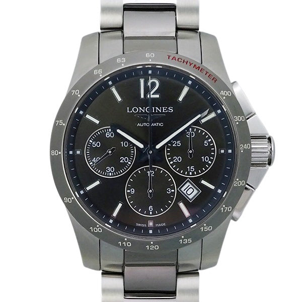 LONGINES ロンジン コンクエスト クロノグラフ L2.744.4 自動巻き【中古】