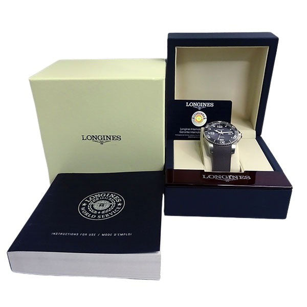 LONGINES ロンジン ハイドロコンクエスト L3.781.4 自動巻き グレー【美品中古】