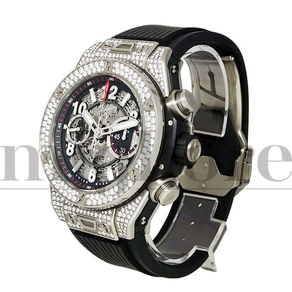 ビッグバン ウニコ チタニウム パヴェ 411.NX.1170.RX.1704 2023年6月コンプリートサービス済み