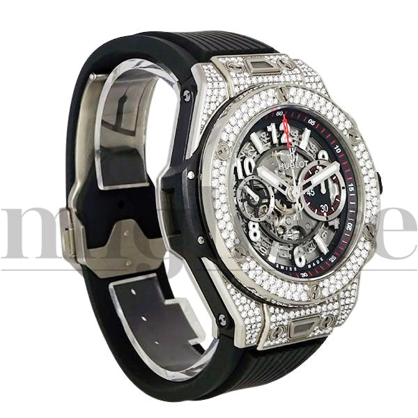 ビッグバン ウニコ チタニウム パヴェ 411.NX.1170.RX.1704 2023年6月コンプリートサービス済み