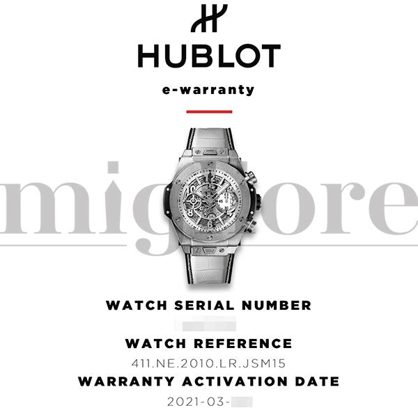 ビッグバン ウニコ ブラック&ホワイト 411.NE.2010.LR.JSM15