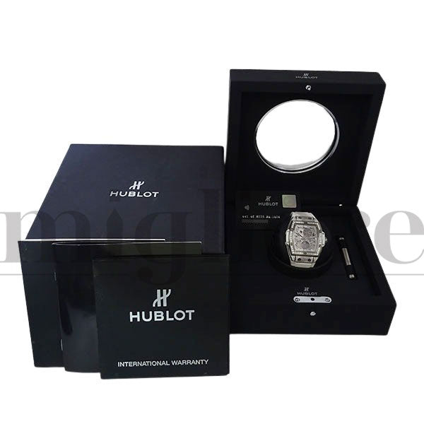 スピリットオブビッグバン ムーンフェイズ チタニウム ダイヤモンド 647.NE.2070.RW.1604