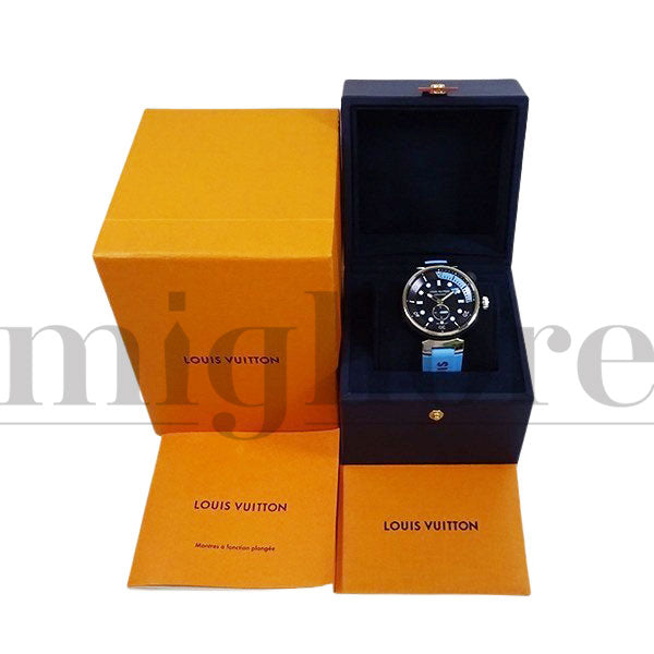 タンブール ストリートダイバー スカイラインブルー QA121Z