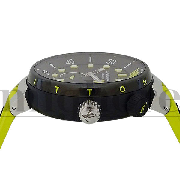 タンブール ストリートダイバー ネオンブラック QA122Z