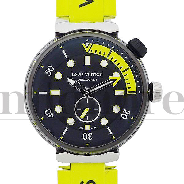 タンブール ストリートダイバー ネオンブラック QA122Z