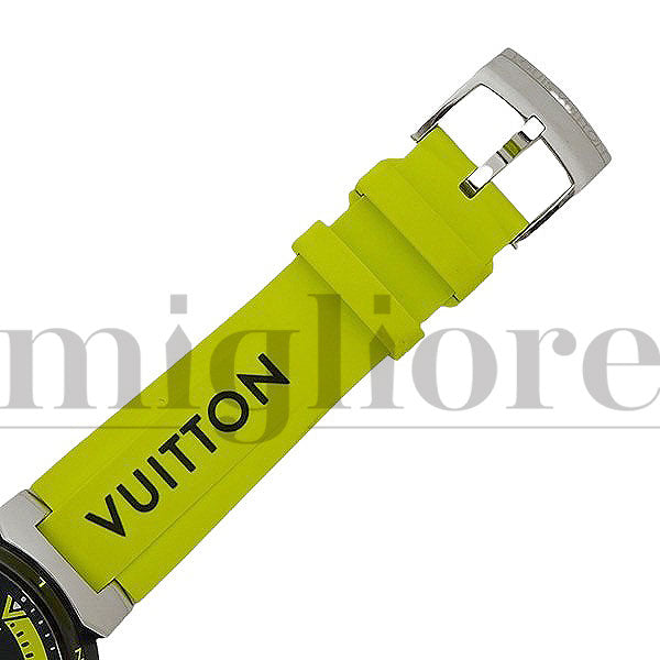 タンブール ストリートダイバー ネオンブラック QA122Z