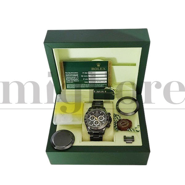 コスモグラフ デイトナ 116520 ランダム番 DLCコーティングカスタム