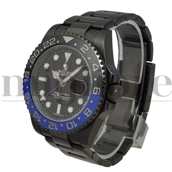 GMTマスターⅡ 116710BLNR ランダム番 DLCコーティングカスタム