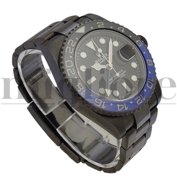 GMTマスターⅡ 116710BLNR ランダム番 DLCコーティングカスタム