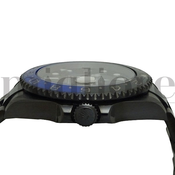 GMTマスターⅡ 116710BLNR ランダム番 DLCコーティングカスタム