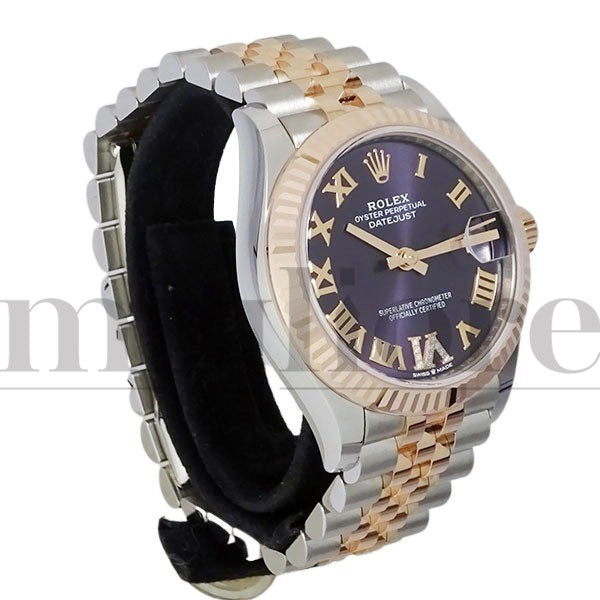 デイトジャスト31 278271 パープル オーベルジーヌ 2023年5月ギャラ ランダム番