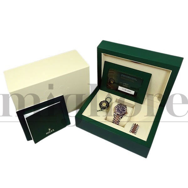 デイトジャスト31 278271 パープル オーベルジーヌ 2023年5月ギャラ ランダム番