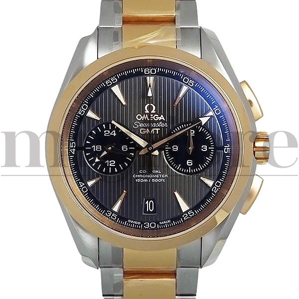 シーマスター アクアテラ 150M コーアクシャル クロノメーター GMT クロノグラフ 231.20.43.52.06.001