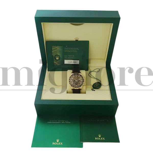 コスモグラフ デイトナ 116515LN チョコ ブラックラバーベルト ランダム NEWギャラ 2022年