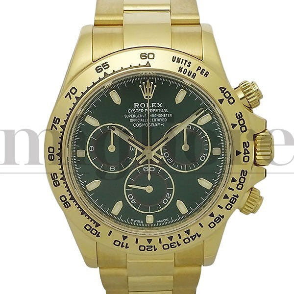 コスモグラフ デイトナ 116508 ランダム番 グリーン文字盤 NEWギャラ