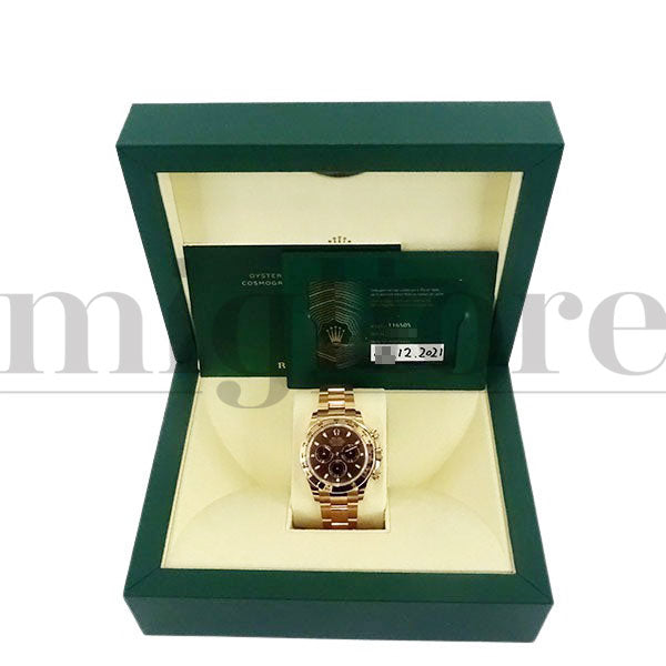 コスモグラフ デイトナ 116505 チョコレートブラウン エバーローズゴールド ランダム番