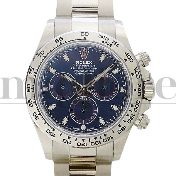 コスモグラフデイトナ 116509 ブルー文字盤