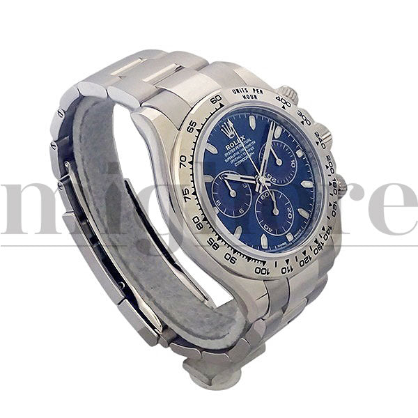 コスモグラフデイトナ 116509 ブルー文字盤