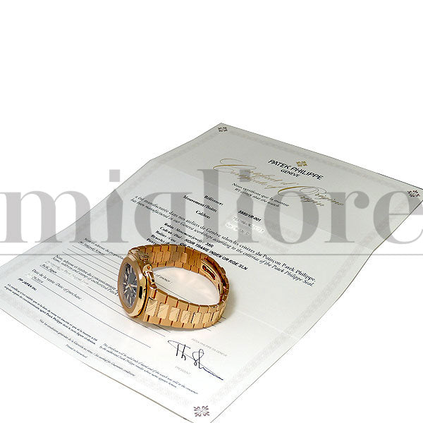 ノーチラス クロノグラフ 5980/1R-001 RG