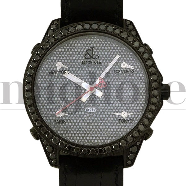 ファイブタイムゾーン ブラックダイヤモンド JC-130D