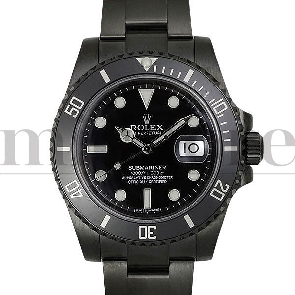 サブマリーナ デイト 116610LN ランダム番 DLCコーティングカスタム