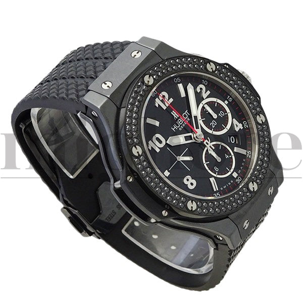 ビッグバン ブラックマジック 301.CX.130.RX アフターブラックダイヤベゼル