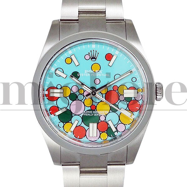 オイスターパーペチュアル 41 124300 ターコイズブルー セレブレーション カスタム