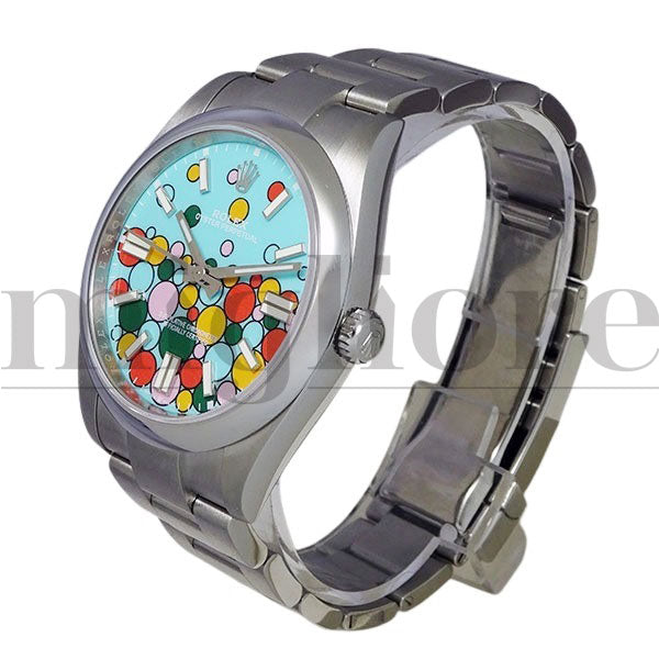 オイスターパーペチュアル 41 124300 ターコイズブルー セレブレーション カスタム