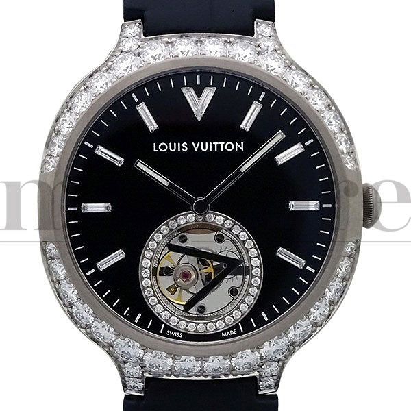 タンブール トゥールビヨン ダイヤベゼル パヴェダイヤバックル Q7EB6Y VIP限定