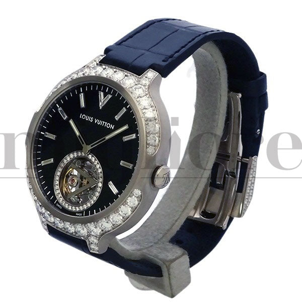 タンブール トゥールビヨン ダイヤベゼル パヴェダイヤバックル Q7EB6Y VIP限定