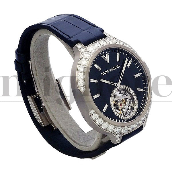 タンブール トゥールビヨン ダイヤベゼル パヴェダイヤバックル Q7EB6Y VIP限定