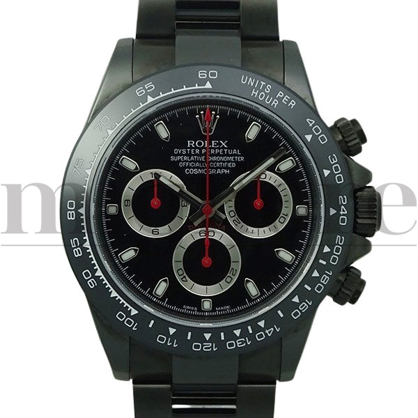 コスモグラフ デイトナ 116520 ランダム番 DLCブラックカスタム