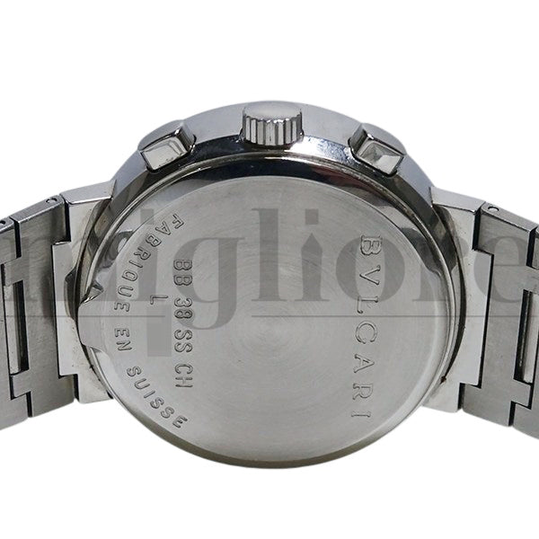 ブルガリブルガリ クロノグラフ BB38SSCH