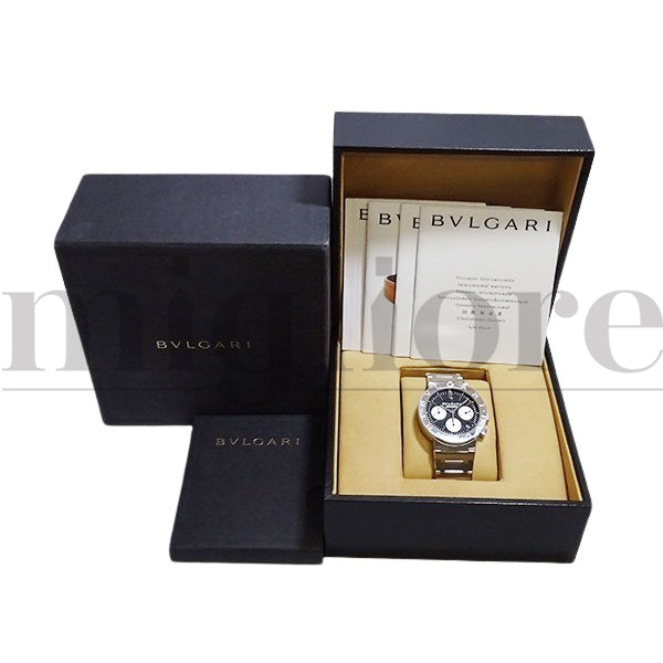 ブルガリブルガリ クロノグラフ BB38SSCH