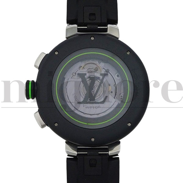 タンブール オトマティック ダミエ・グラフィット レース QA130Z