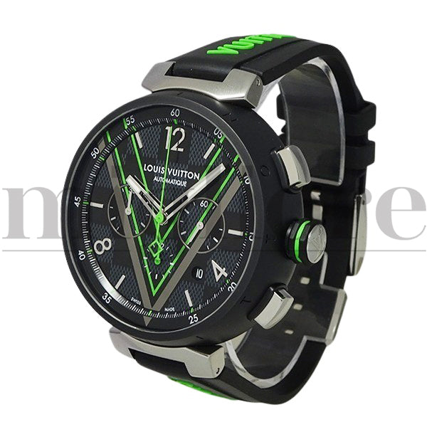 タンブール オトマティック ダミエ・グラフィット レース QA130Z